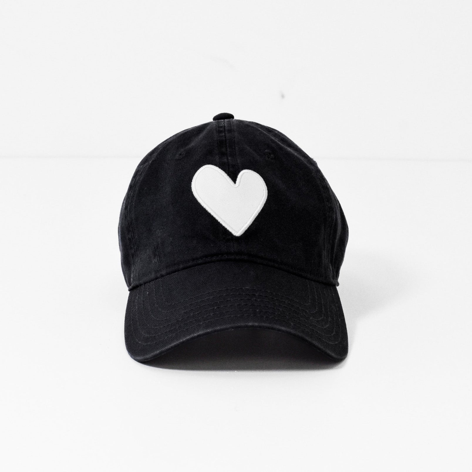 Kerri Rosenthal Heart Patch Baseball Hat