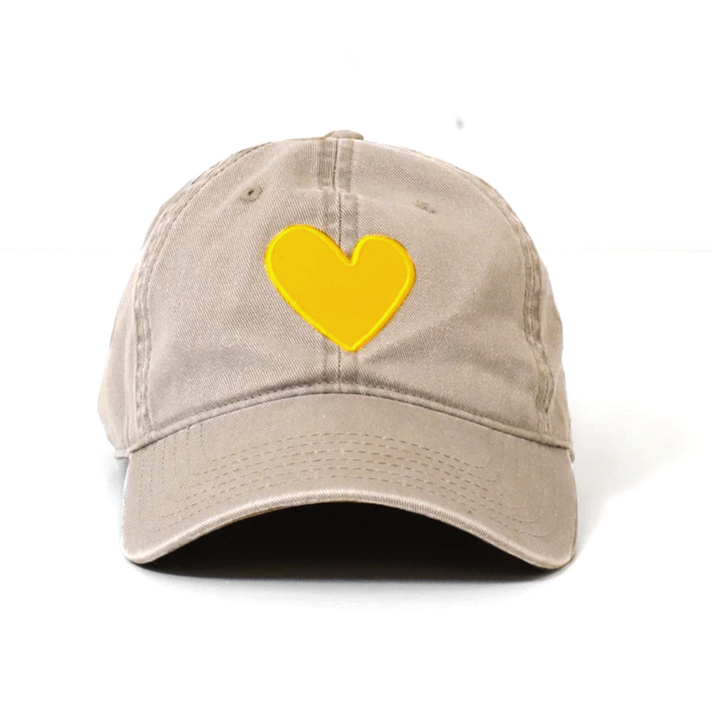 Kerri Rosenthal Heart Patch Baseball Hat