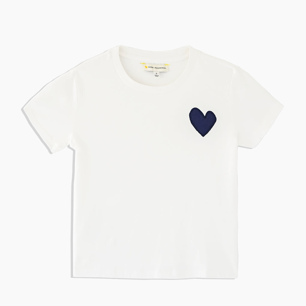 Kerri Roshenthal The Suke Tee - Contrast Imperfect Heart