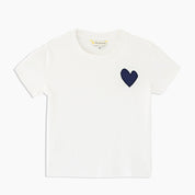 Kerri Roshenthal The Suke Tee - Contrast Imperfect Heart