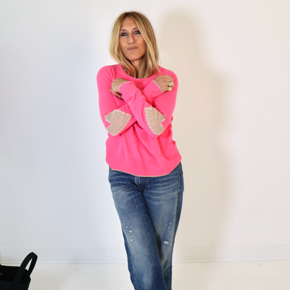 Kerri Rosenthal Patchwork Pullover Sweater