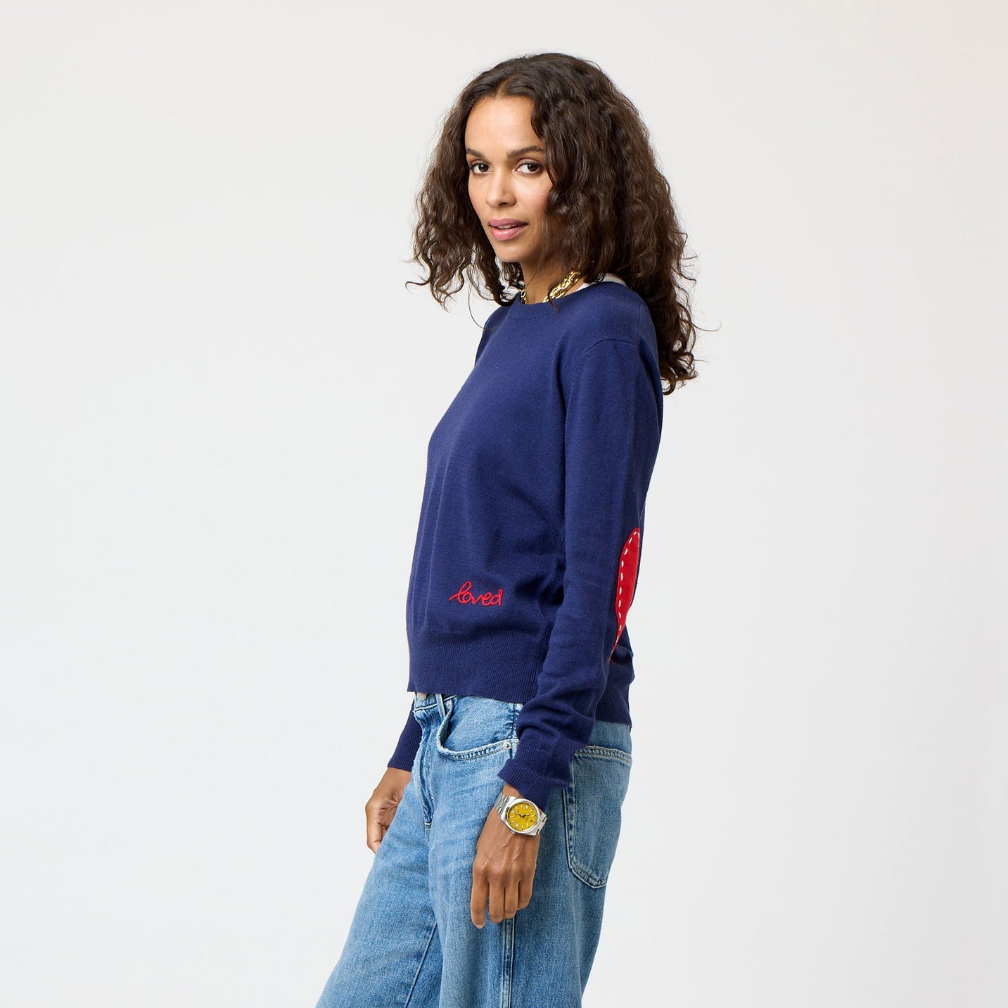 Kerri Rosenthal Patchwork Cotton Pullover