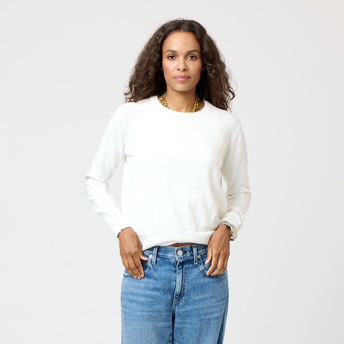 Kerri Rosenthal Patchwork Cotton Pullover