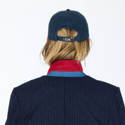 Kerri Rosenthal Imperfect Heart Hat in Indigo Blue