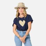 Kerri Rosenthal Suke Imperfect Heart Tee