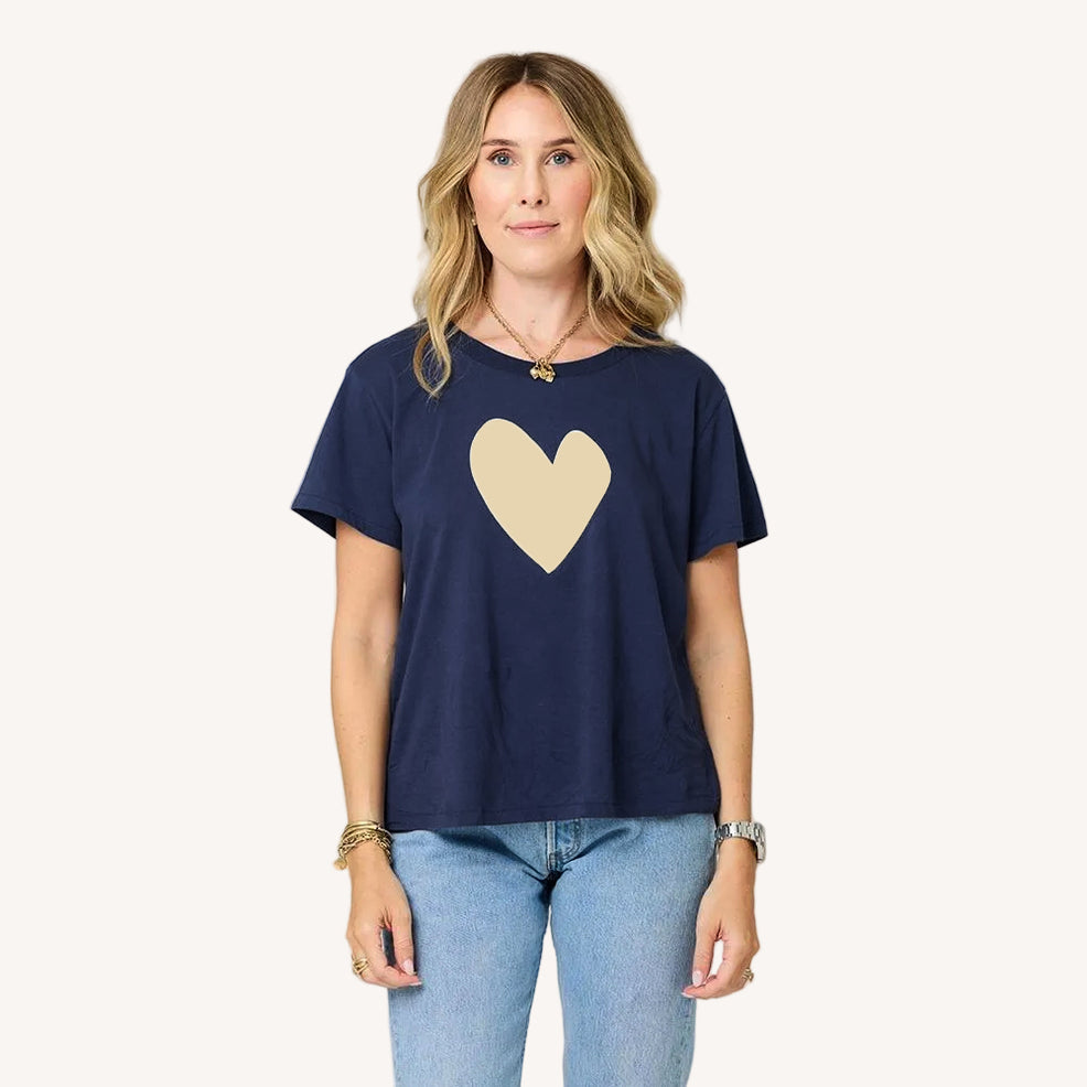 Kerri Rosenthal Suke Imperfect Heart Tee