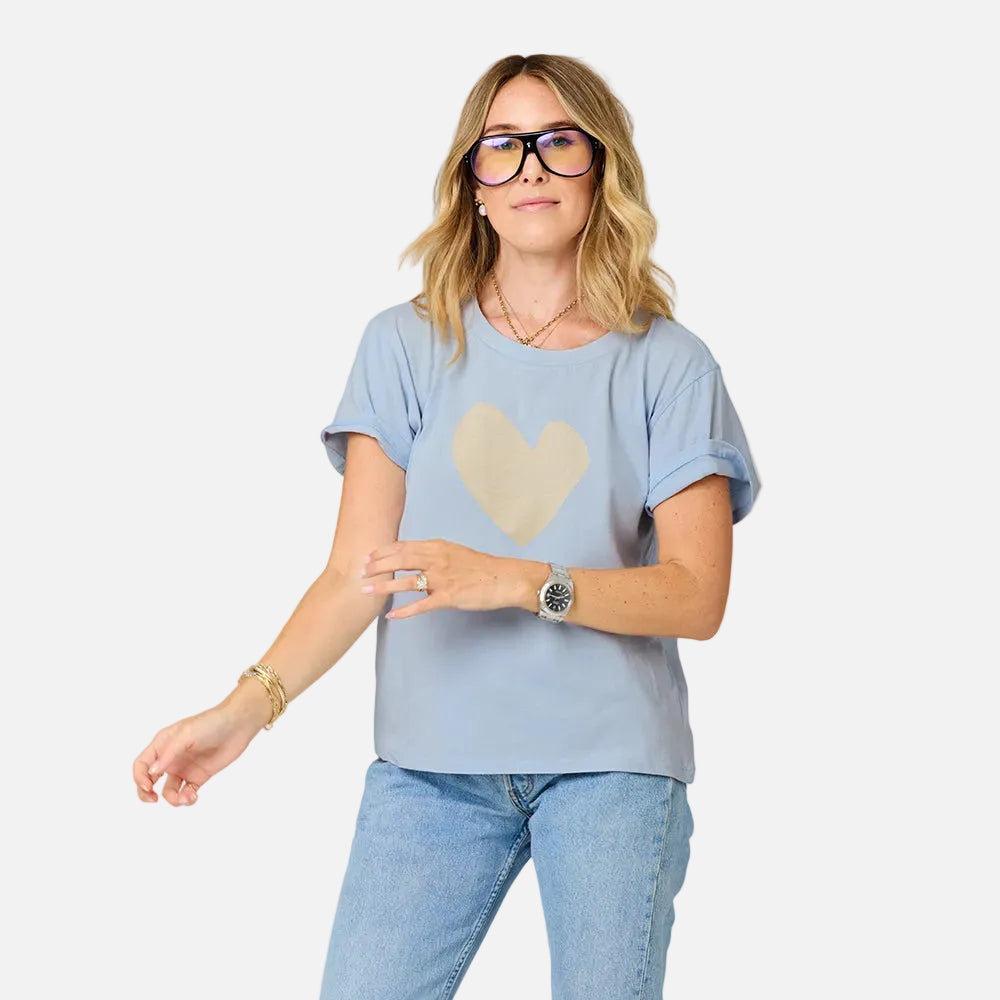 Kerri Rosenthal Suke Imperfect Heart Tee