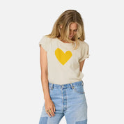 Kerri Rosenthal Suke Imperfect Heart Tee