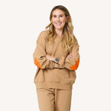Kerri Rosenthal Ex-Boyfriend Sweatshirt in Camel
