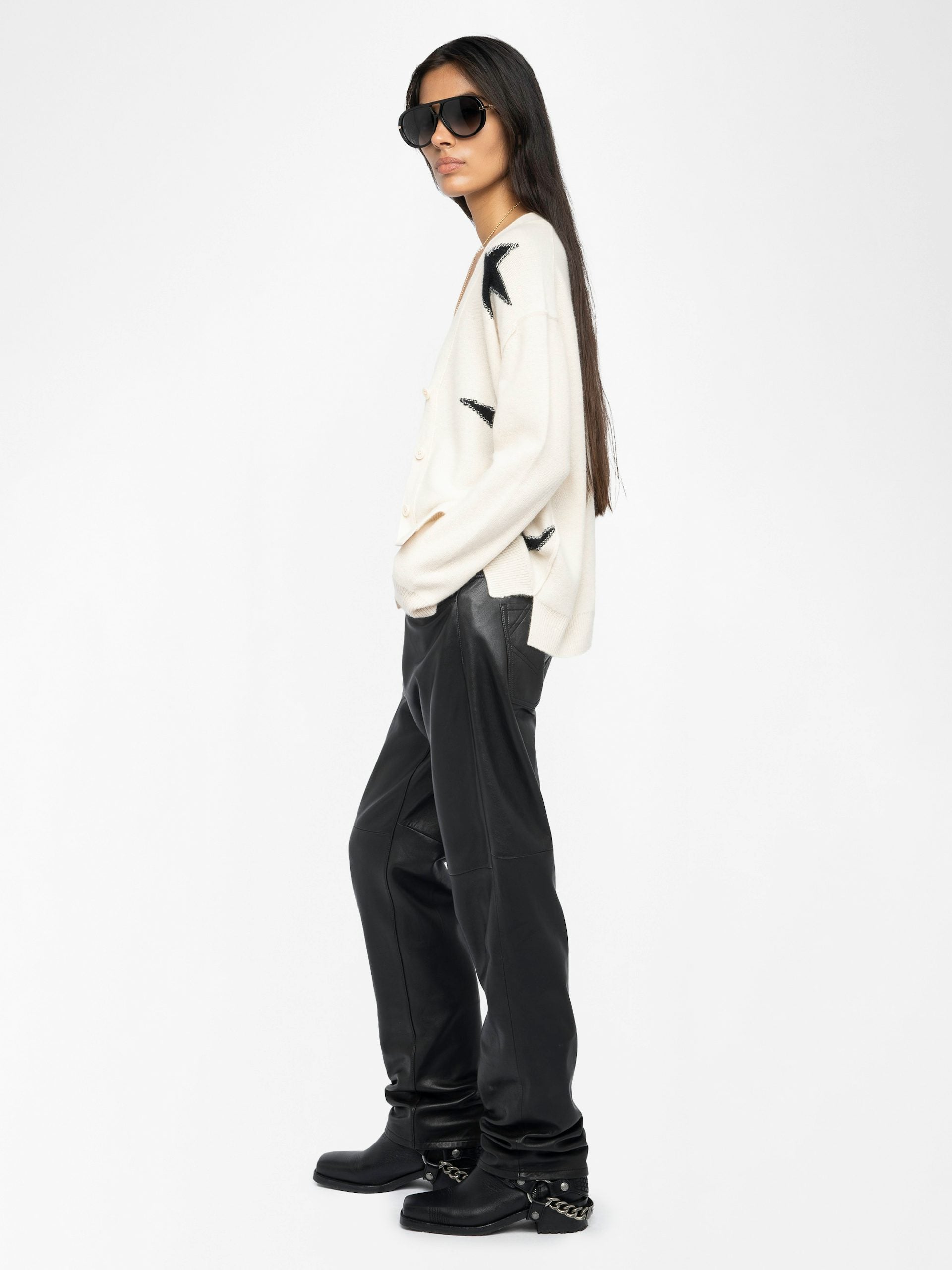 Zadig Mirkaz Stars Cashmere Cardigan