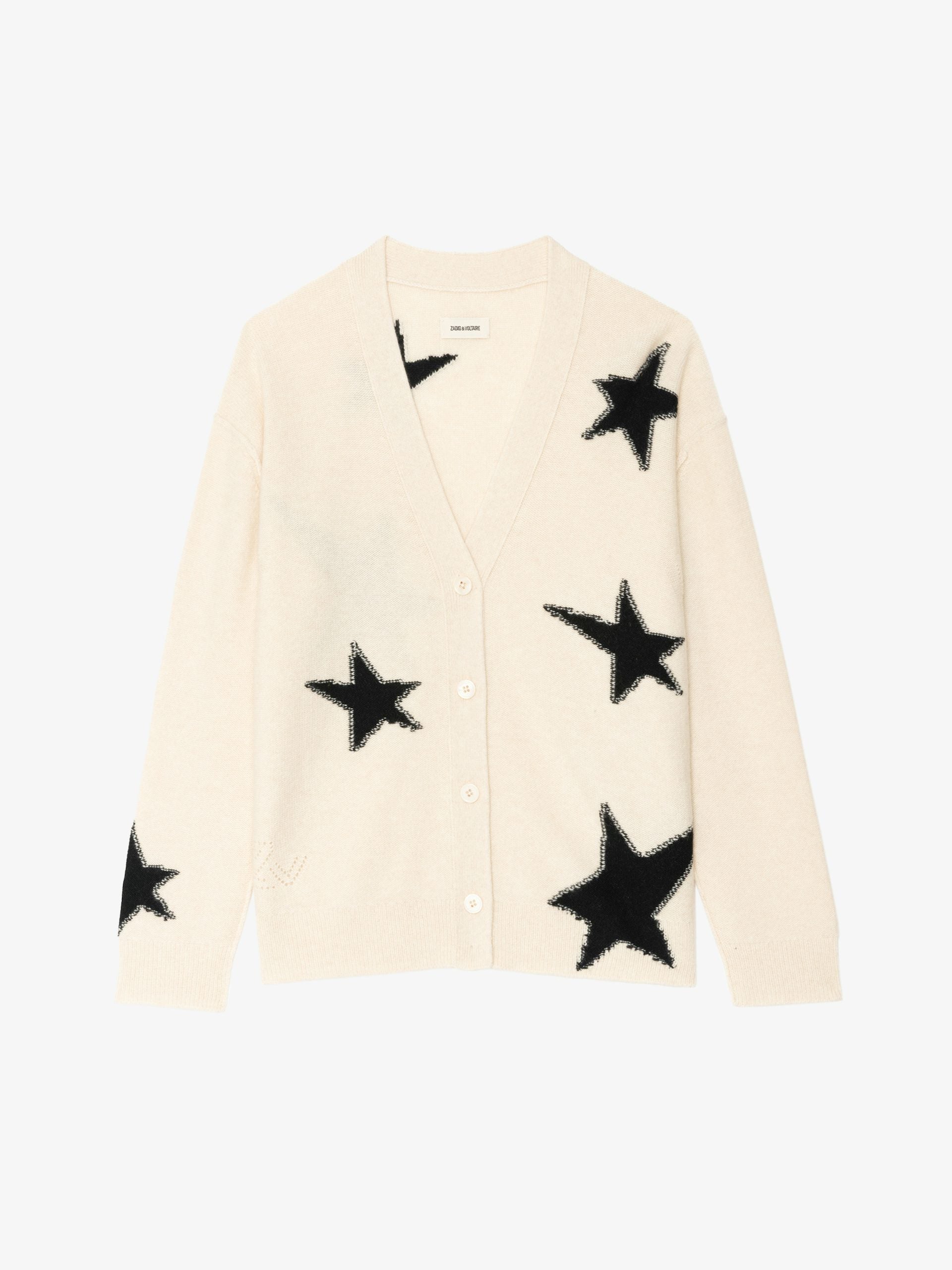 Zadig Mirkaz Stars Cashmere Cardigan