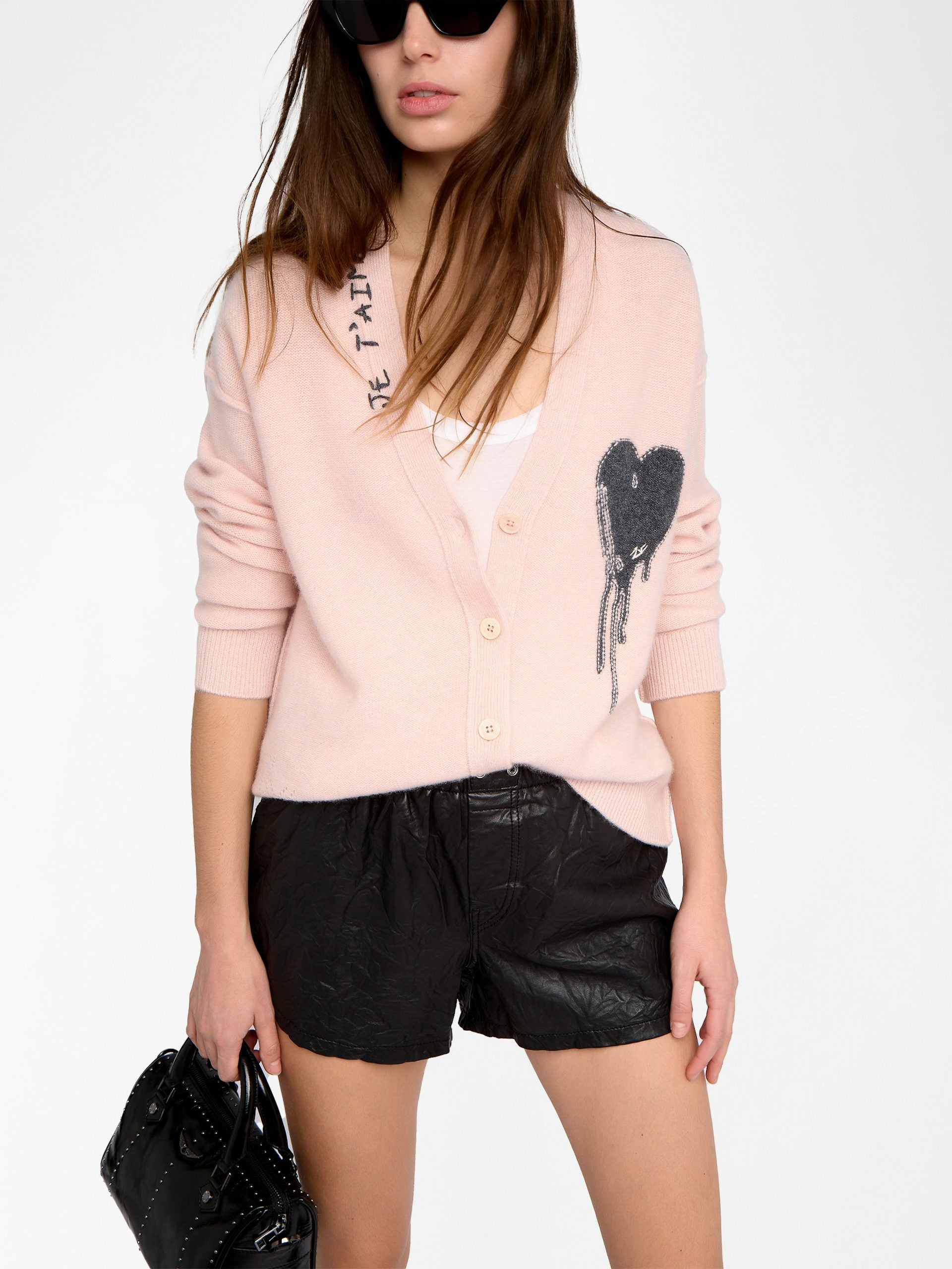 Zadig & Voltaire Mirkaz WS Flowing Heart Sweater