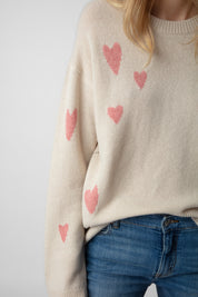 Zadig & Voltaire Markus Heart Cashmere Sweater