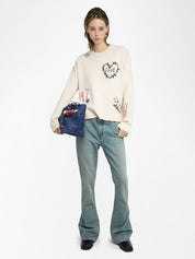 Zadig Mirkaz West Graph Cashmere Sweater