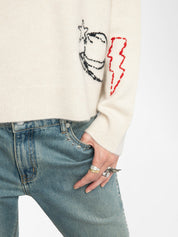 Zadig Mirkaz West Graph Cashmere Sweater