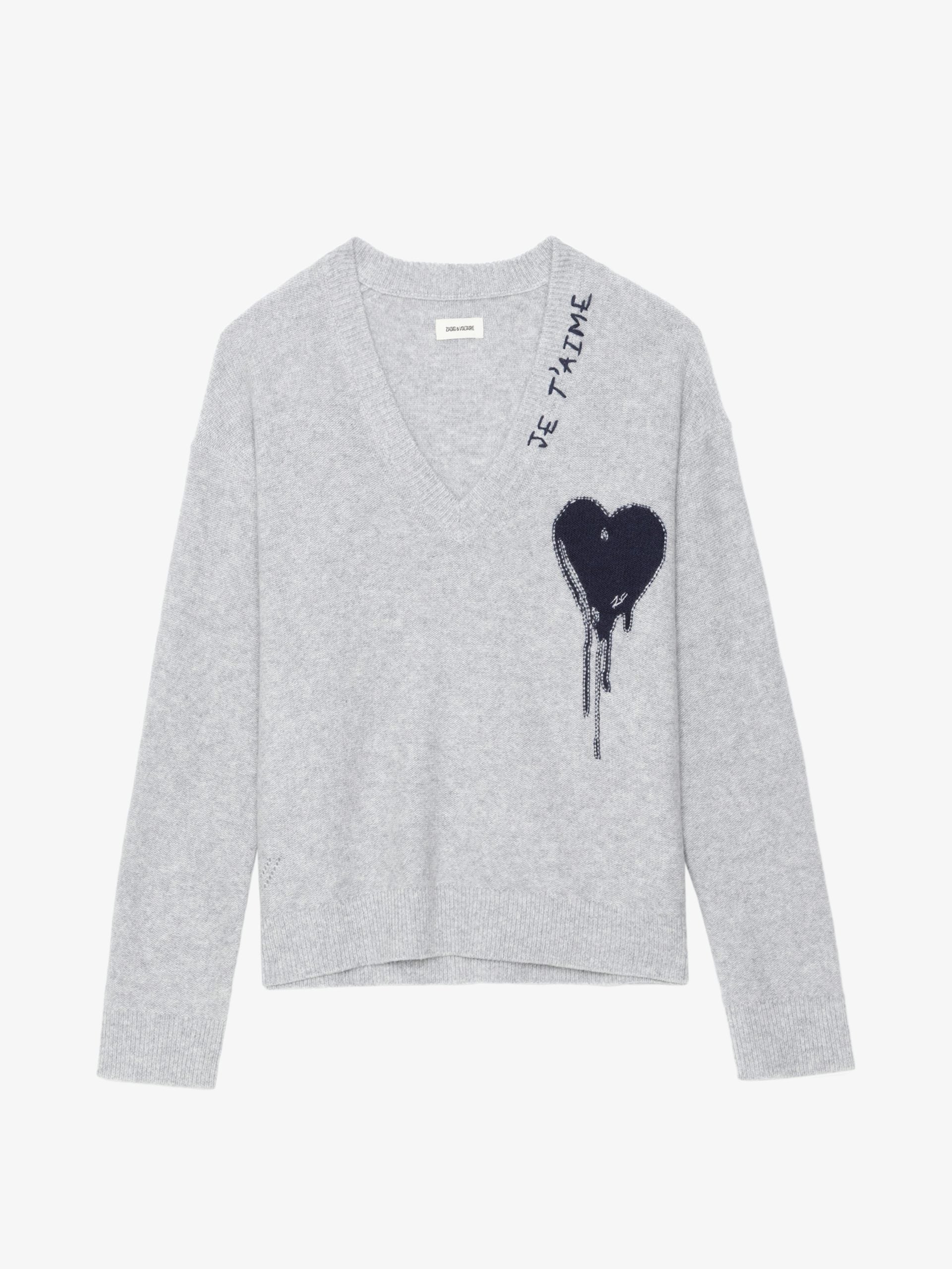 Zadig & Voltaire Mikyz WS Flowing Heart Sweater