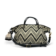 Kempton Woven B+W Devon Holdall