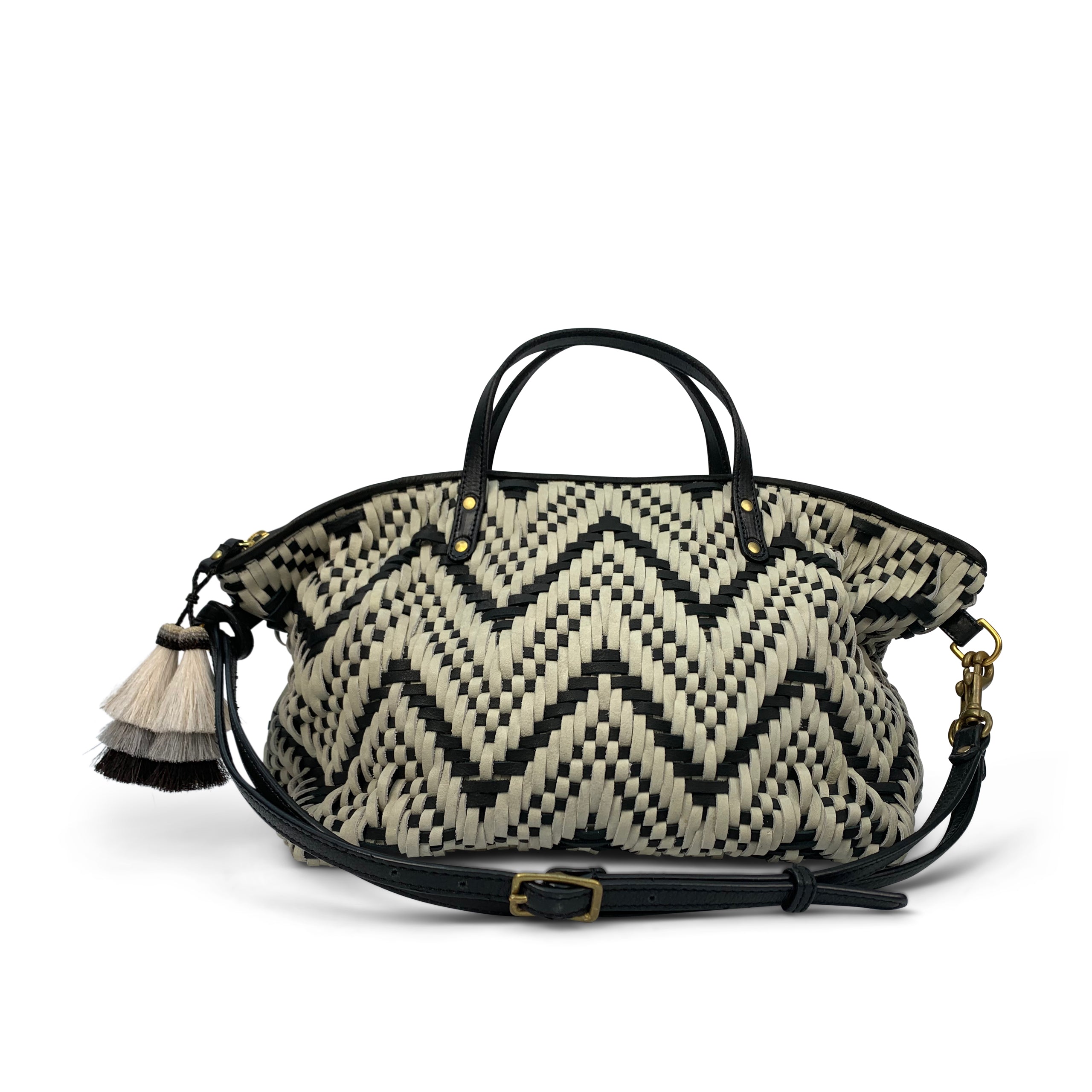 Kempton Woven B+W Devon Holdall