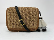 Kempton Raffia Mini Mia Bag