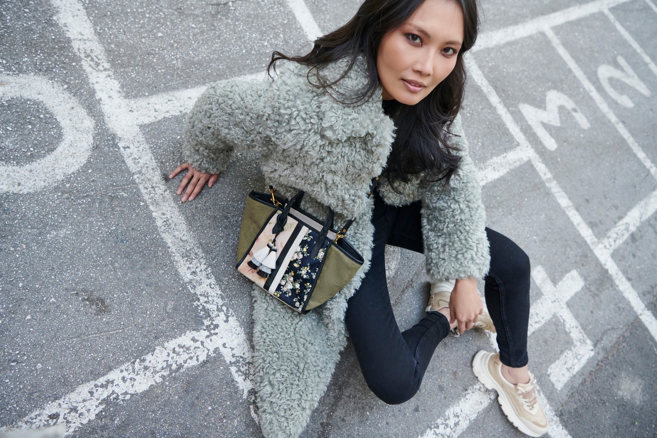 Kempton Army Floral Mini Tote