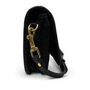 Kempton Mini Mia Crossbody - Black Raffia
