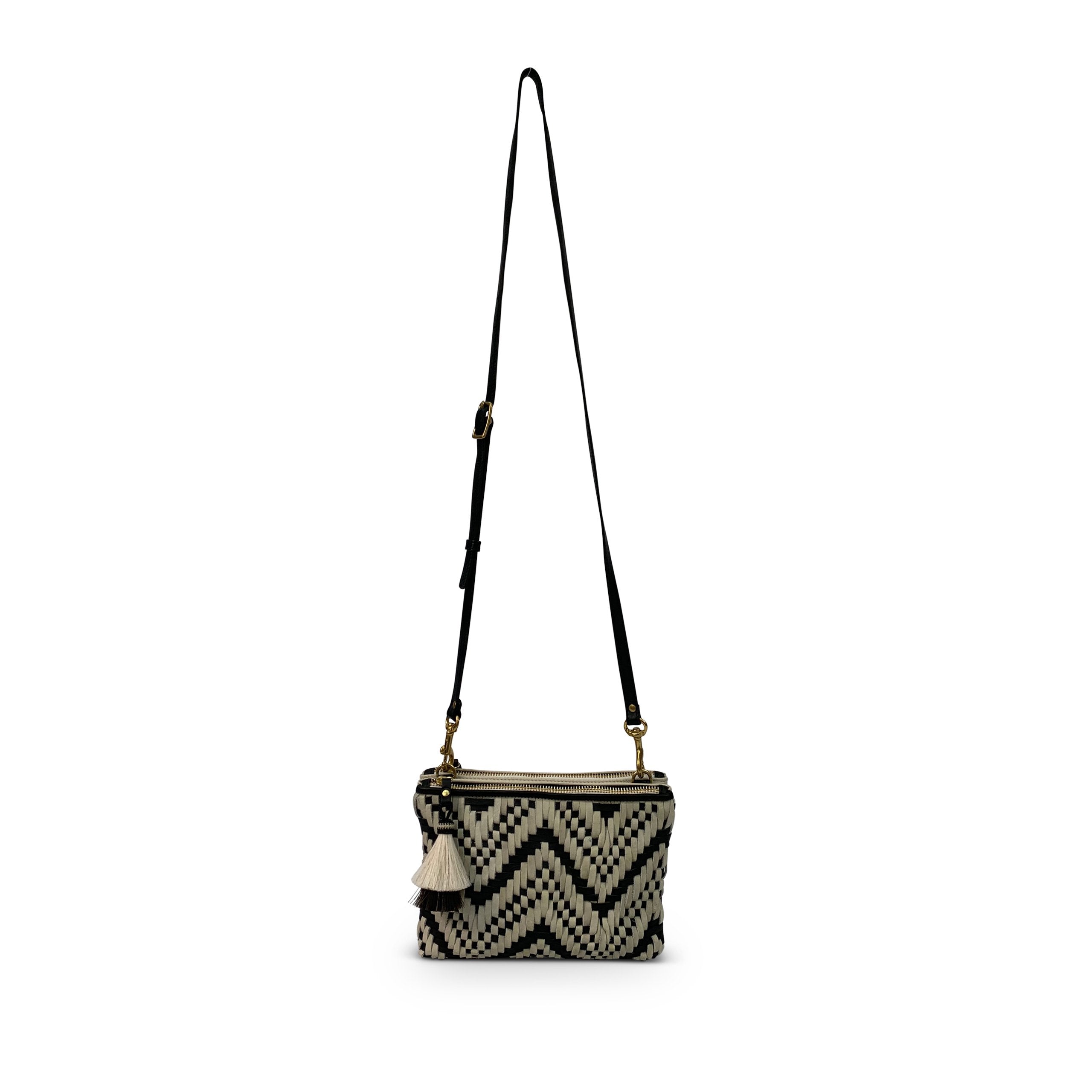 Kempton Woven Black and White Nottingham