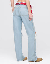 RE/DONE 908 High Rise Loose with Bandana Jean
