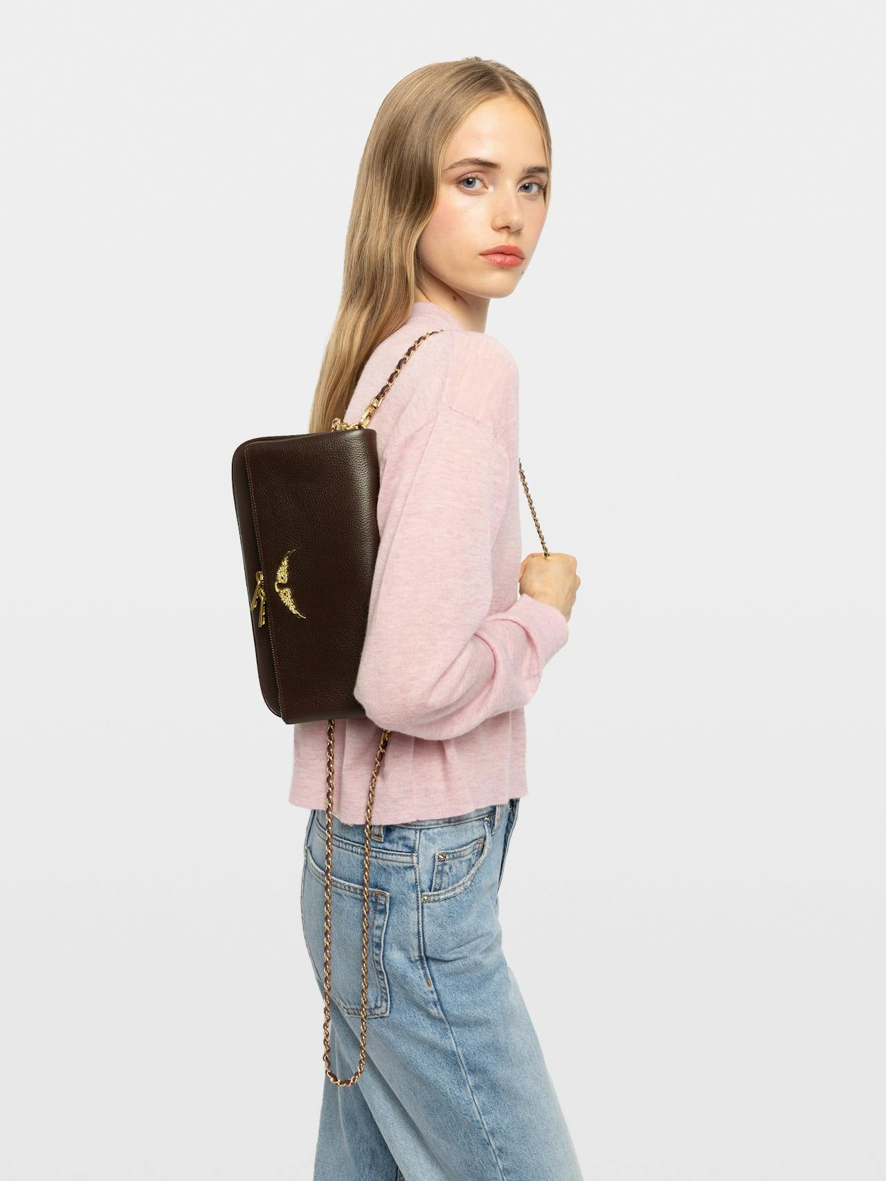 Zadig & Voltaire Rock Grained Leather