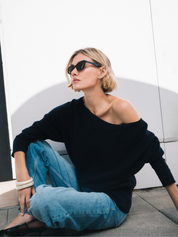 W.Cashmere Mimi Off-The-Shoulder Sweater