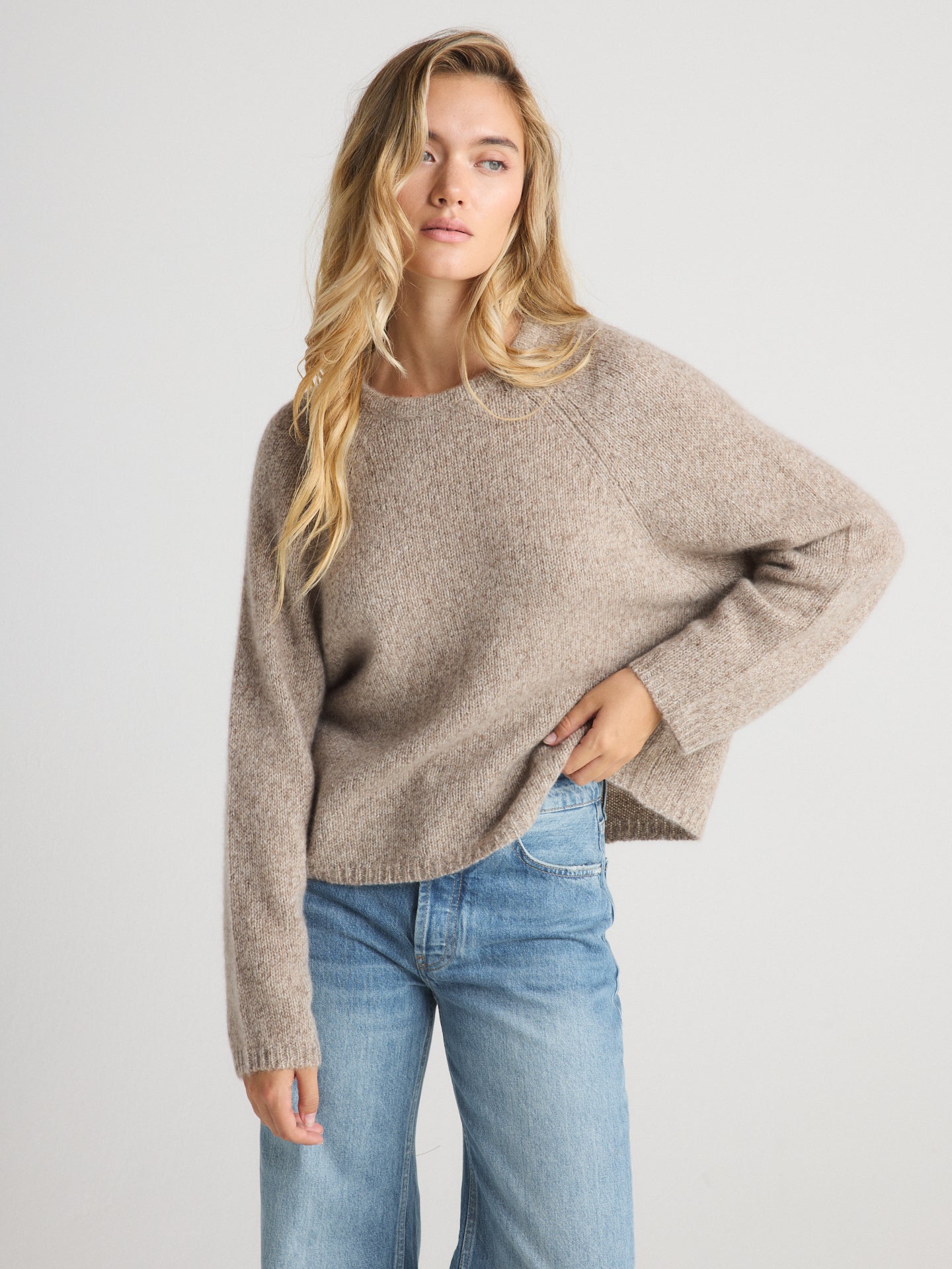 W.Cashmere Sierra Crew Neck Swear