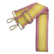 Bag Strap in Lemon Chiffon/Gold