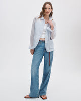 Rag & Bone Logan Wide-Leg Jeans in Lyon