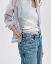 Rag & Bone Logan Wide-Leg Jeans in Lyon
