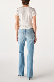 AMO Marcenia Low Boot Cut Jean in Hush