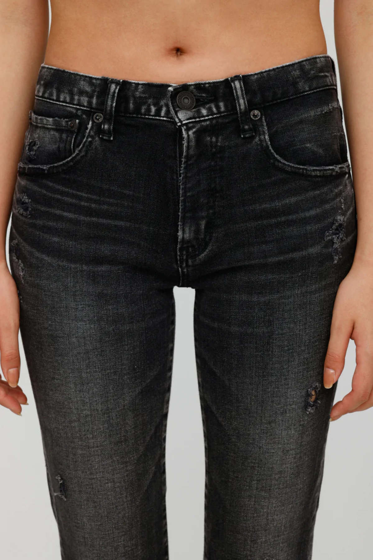 Moussy Vintage Lenwood Black Denim