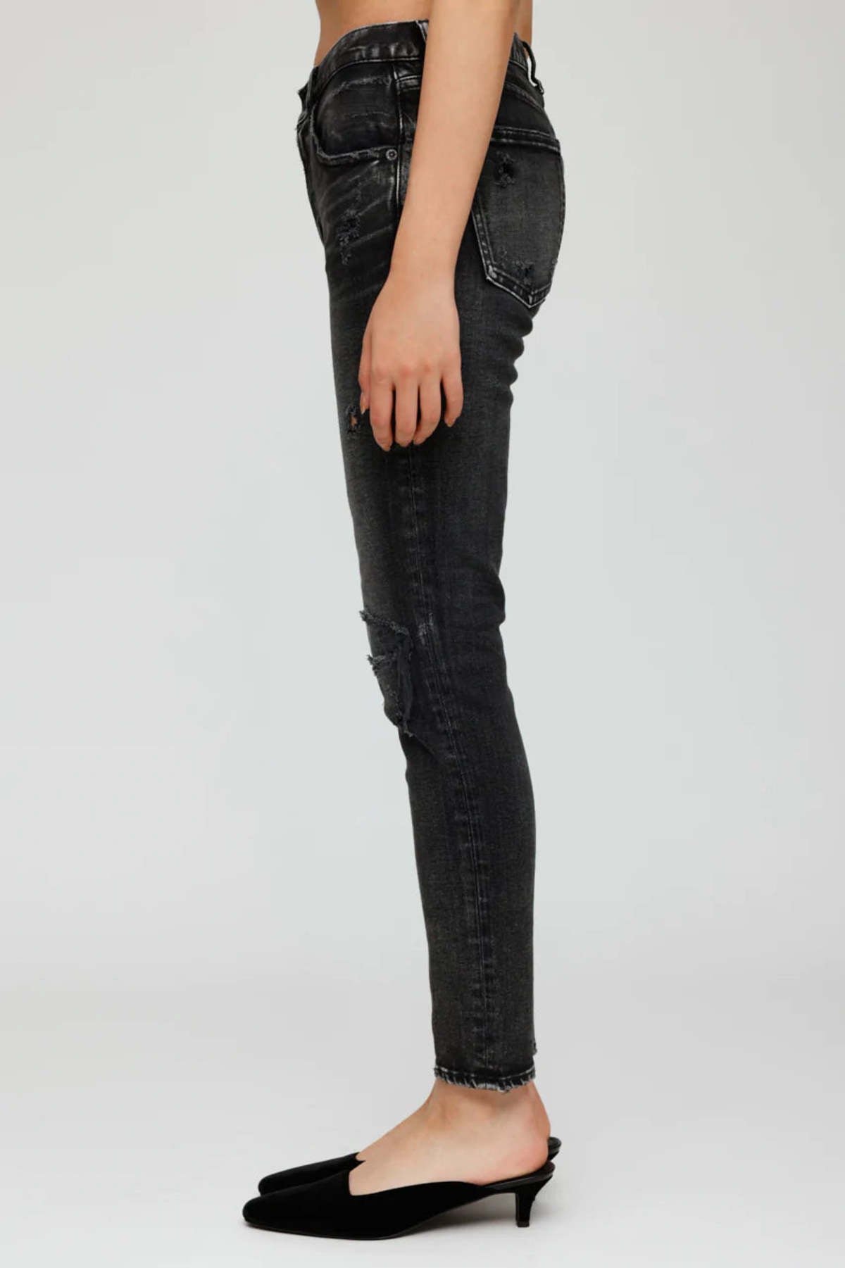 Moussy Vintage Lenwood Black Denim