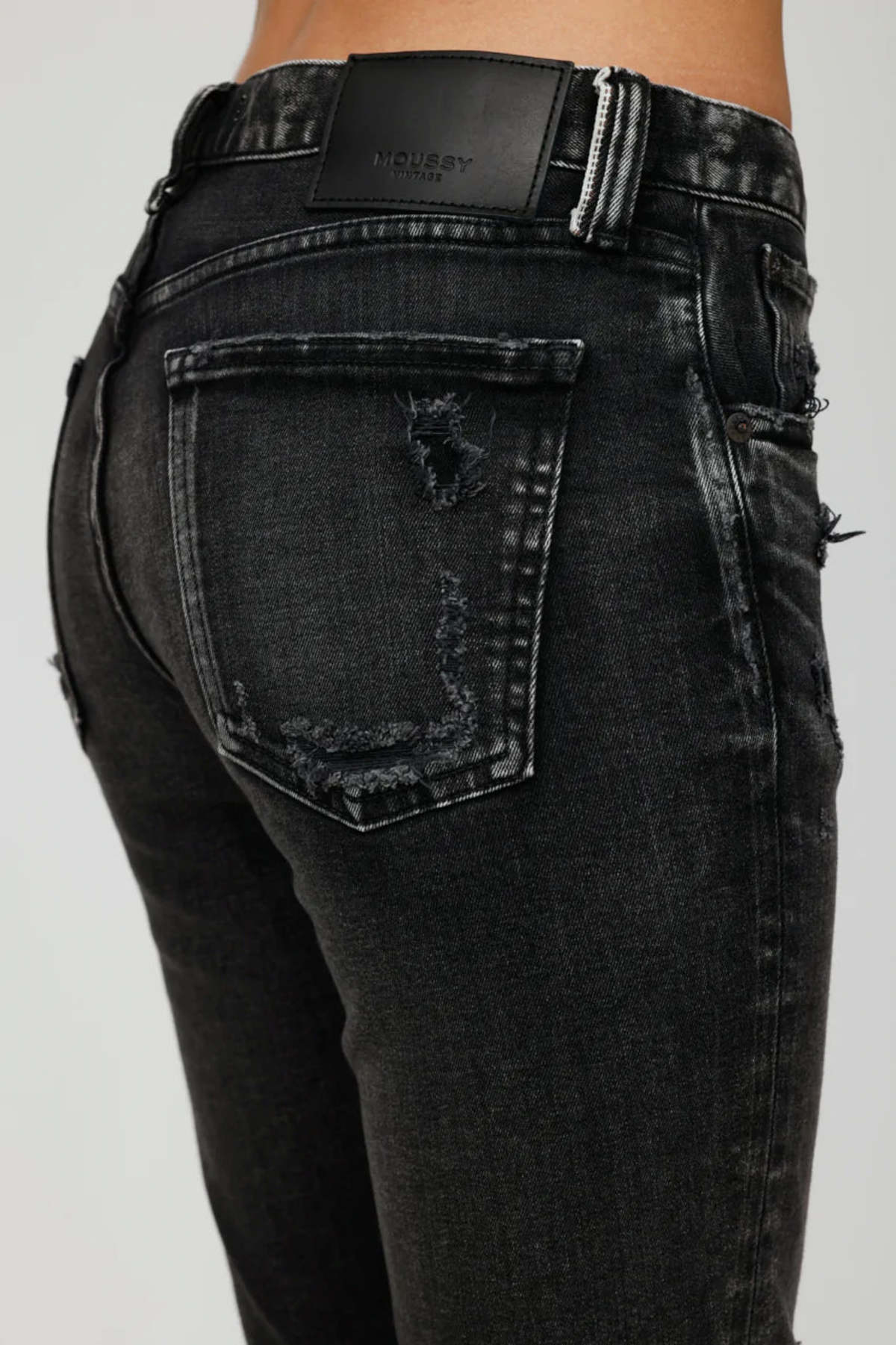 Moussy Vintage Lenwood Black Denim