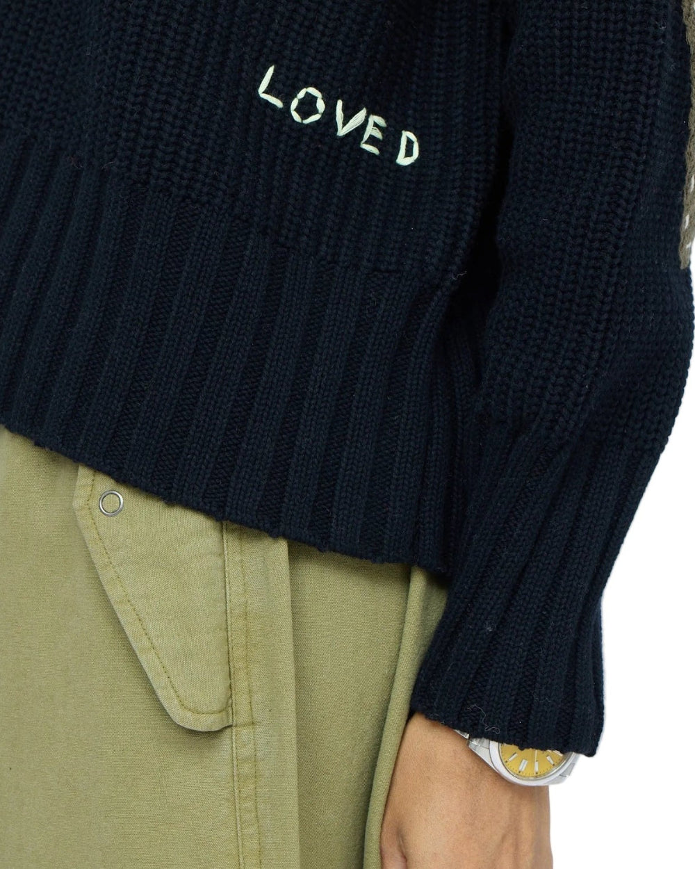 Kerri Rosenthal Marlow Imperfect Heart Sweater