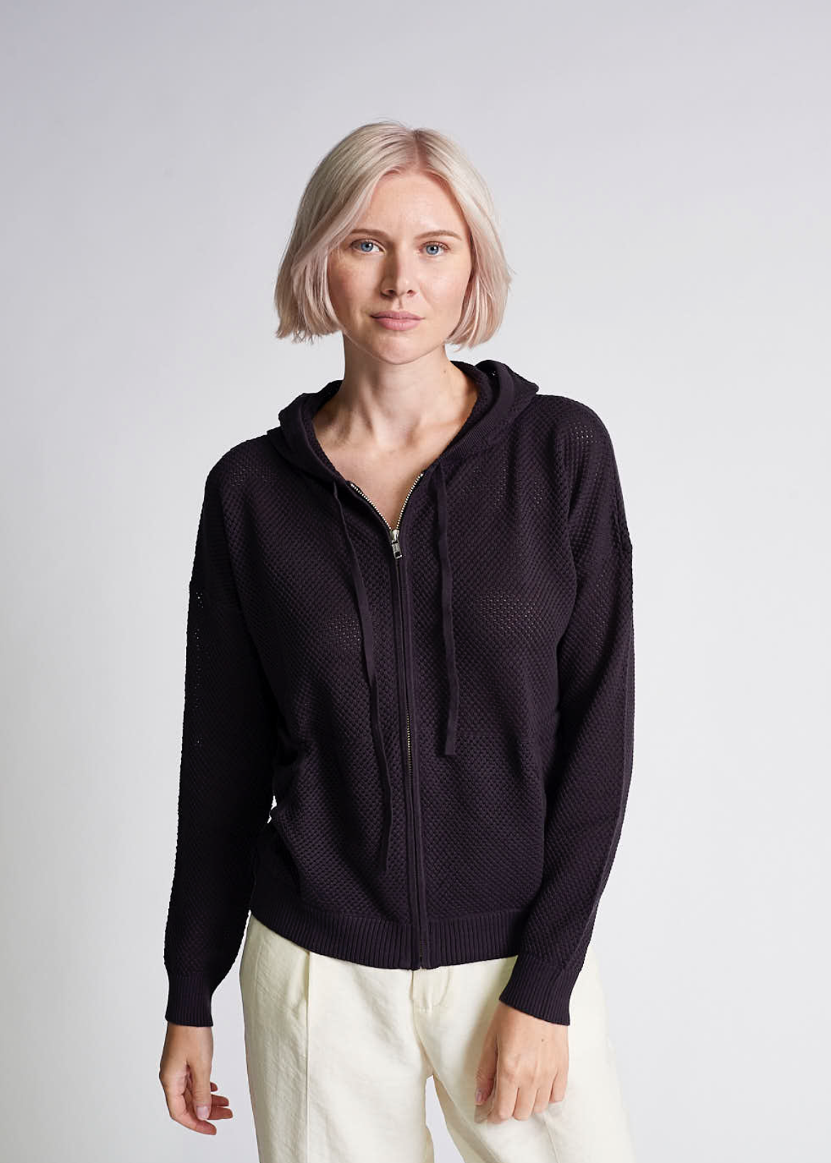 Kokun Cotton Zip Up Hoodie