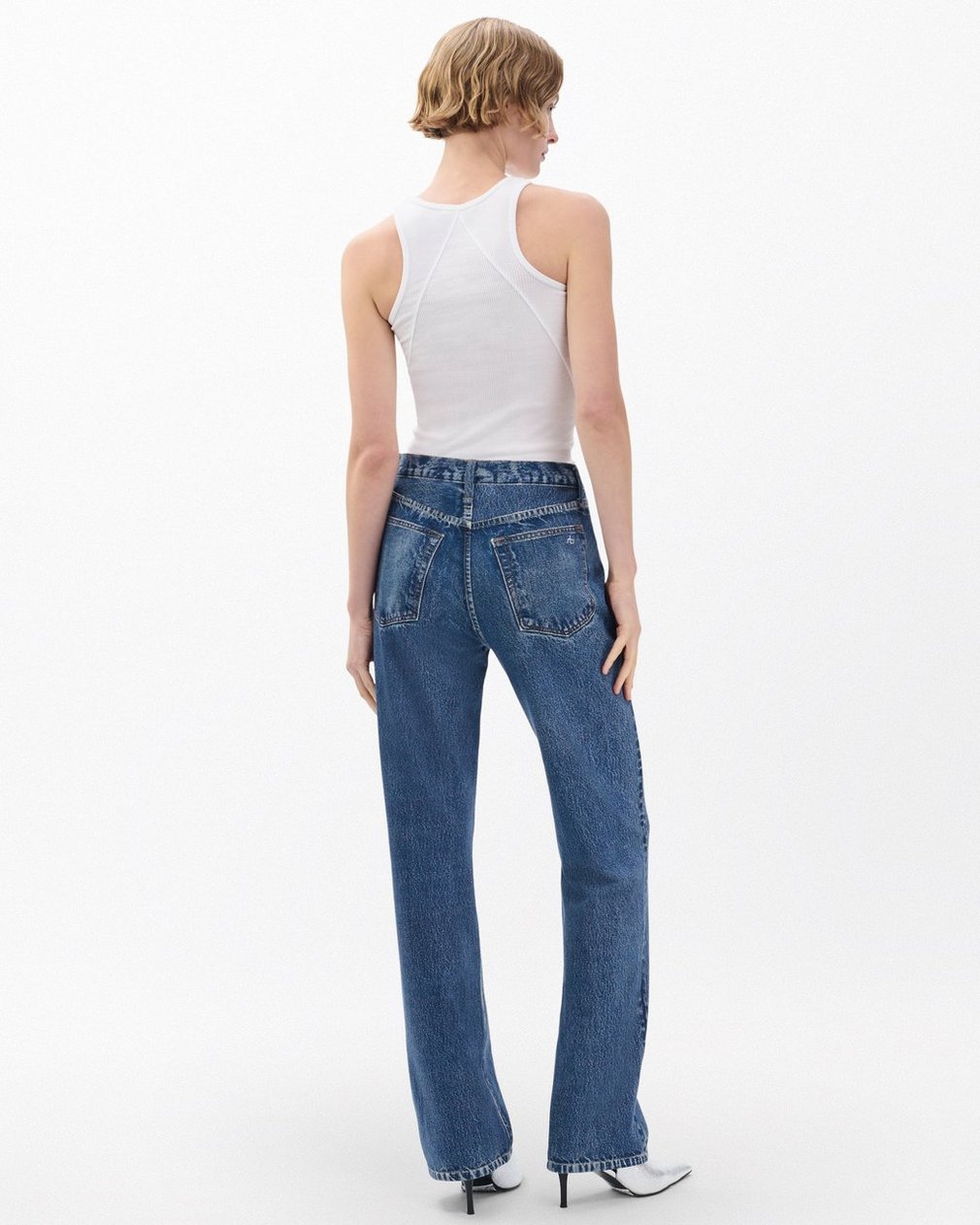 Rag & Bone Miramar Shea Relaxed Straight Pants in Almeda