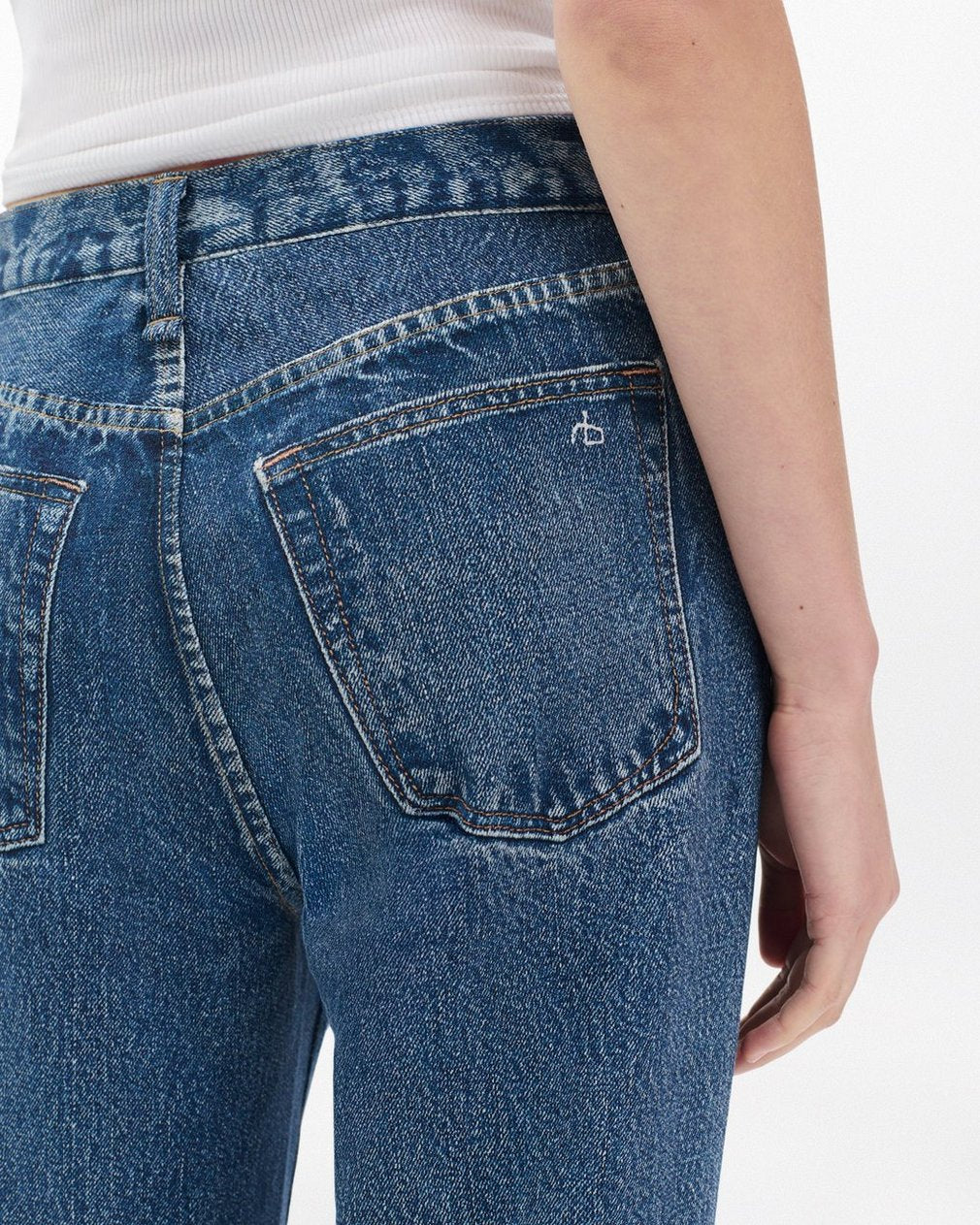 Rag & Bone Miramar Shea Relaxed Straight Pants in Almeda