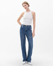 Rag & Bone Miramar Shea Relaxed Straight Pants in Almeda