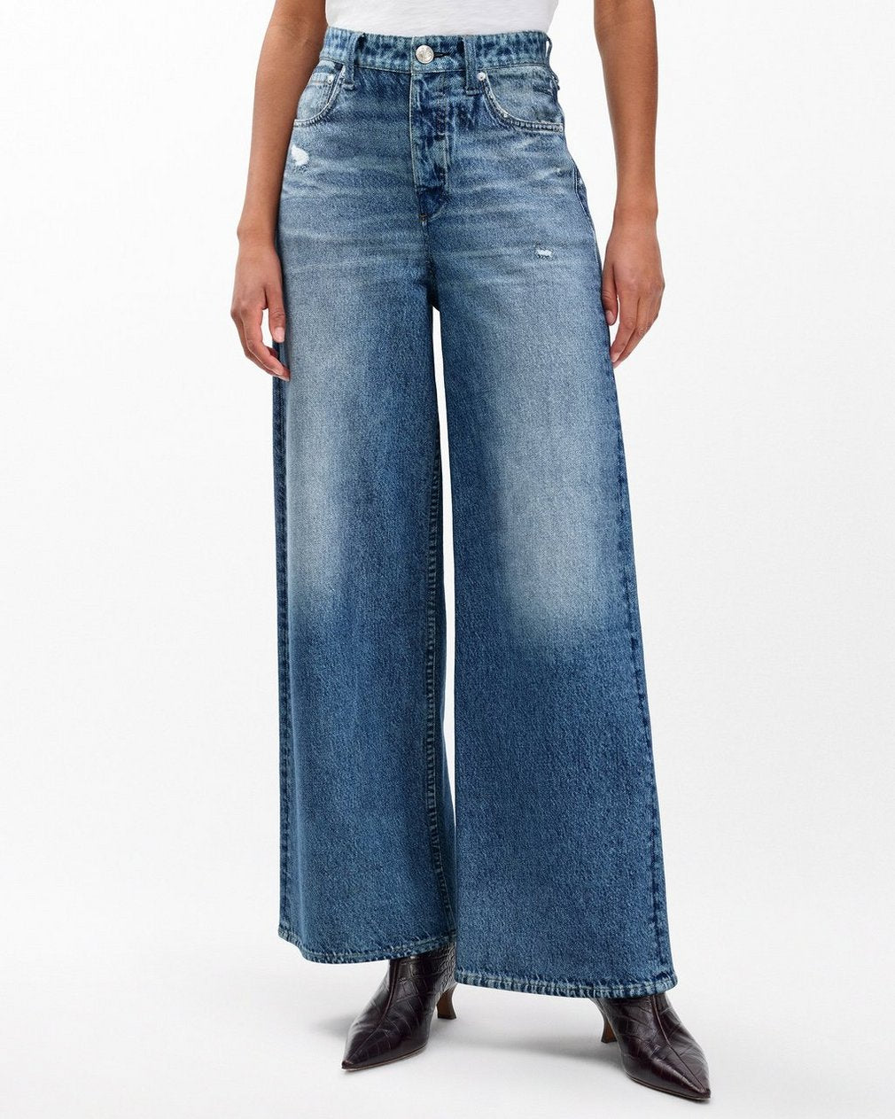 Rag & Bone Miramar Terry Sofie Ankle Pants in Minetta