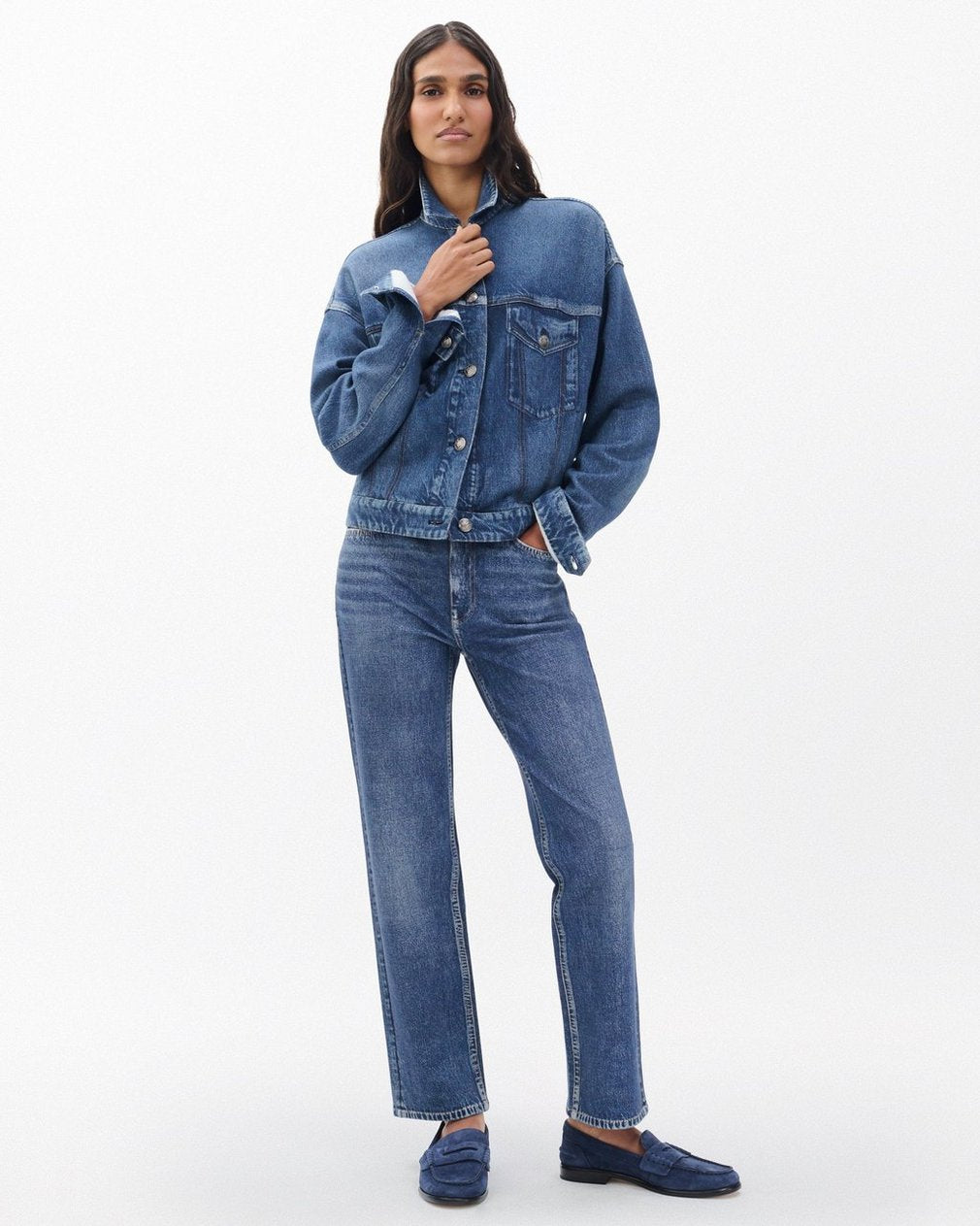 Rag & Bone Miramar Trucker Jacket in Almeda