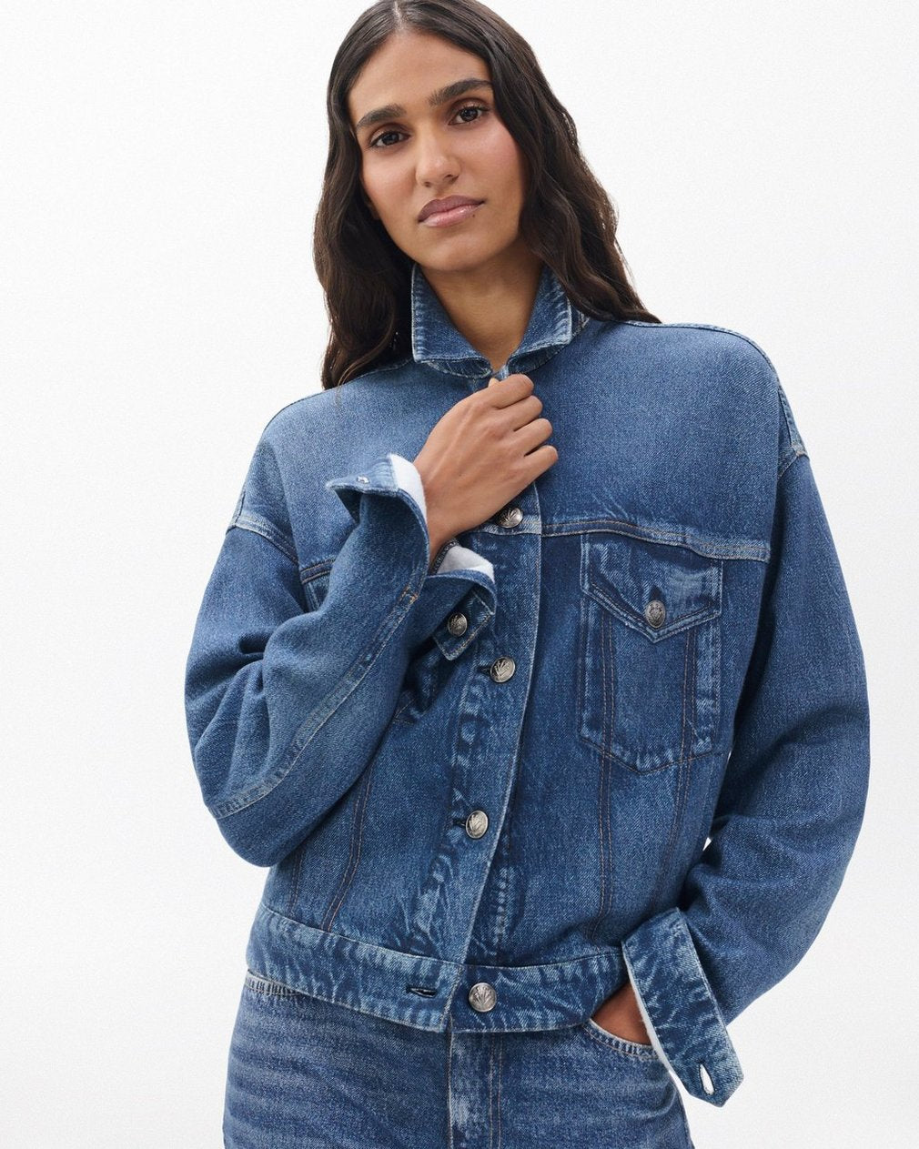 Rag & Bone Miramar Trucker Jacket in Almeda