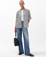 Rag & Bone Miramar Wide-Leg Pants in Scarlet