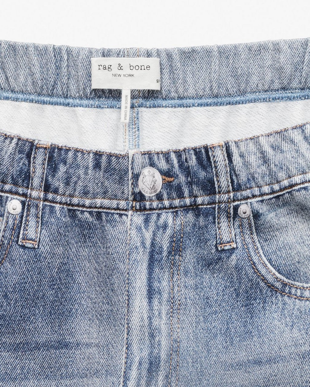 Rag & Bone Miramar Terry Wide Track Pant - Coney