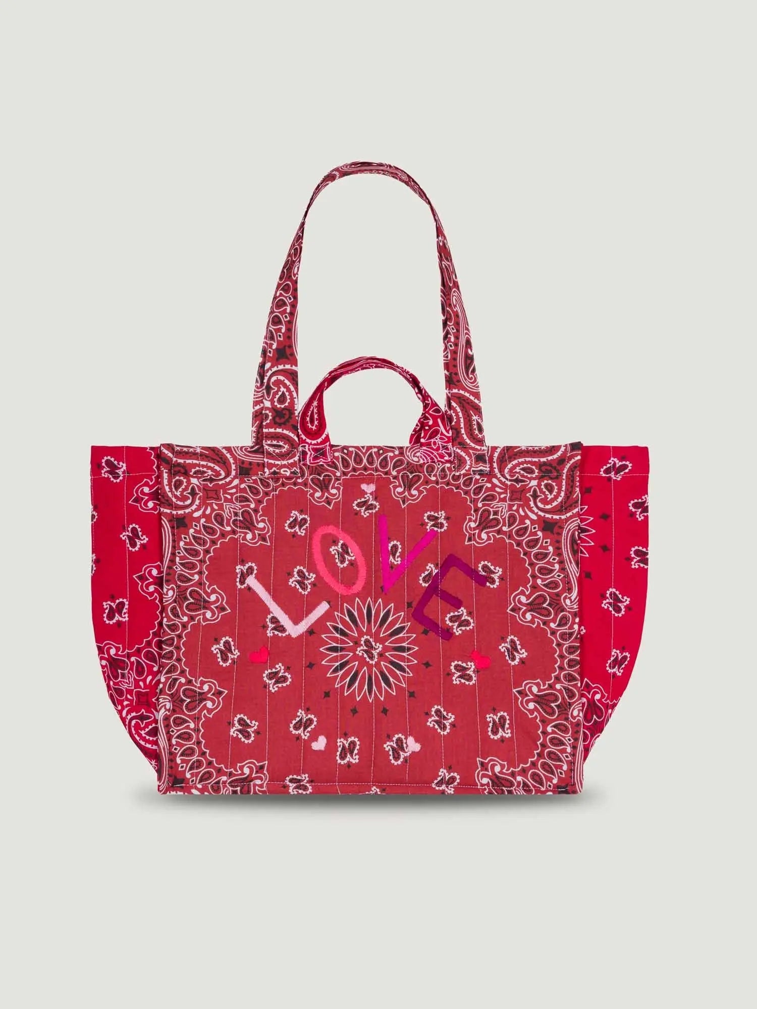 Call It By Your Name Quilted Love Bag