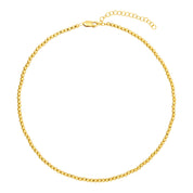 Karen Lazar Design 3MM Signature Beaded Necklace