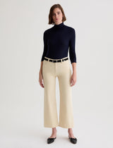 AG Saige Wide Leg Crop Jean in Opal Stone